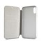 Чехол-Книжка Mercedes iPhone X/XS New Organic I Booktype Leather, "Crystal grey" (MEFLBKPXTHLGR) - фото 25109
