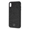 Чехол-Накладка Mercedes iPhone XS Max Twister Hard Leather, "Black" (MEPERHCI65QGLBK) - фото 25241