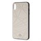 Чехол-Накладка Mercedes iPhone XS Max Twister Hard Leather, "Grey" (MEPERHCI65QGLGR) - фото 25269