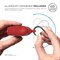 Чехол Elago для AirPods Waterproof hand case (Цвет: Красный) (EAPWF-RD) - фото 25567