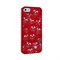 Пластиковый дизайн чехол-накладка Marc Jacobs Skulls Red для iPhone 5