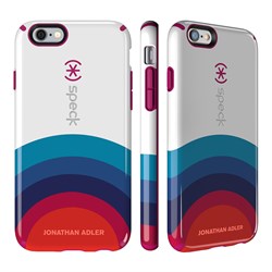 Чехол-накладка Speck CandyShell Inked для iPhone 6/6s - JONATHAN ADLER Edition Sunrise/Lipstick Pink - фото 10124