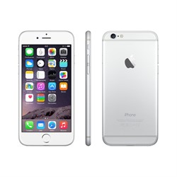 Apple iPhone 6 64 Gb Silver (MG4H2RU/A) - фото 10896