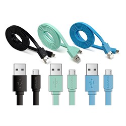 Кабель USAMS USB-microUSB 100cм (MICUSB) - фото 11932