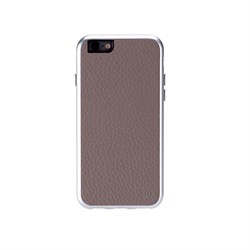 Чехол-накладка Just Mobile AluFrame Leather для iPhone 6/6s - фото 12101