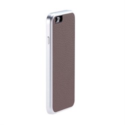 Чехол-накладка Just Mobile AluFrame Leather для iPhone 6/6s - фото 12102