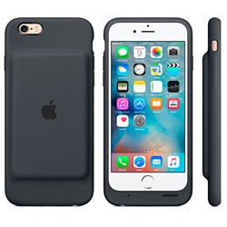 Чехол-аккумулятор Apple для iPhone 6/6s Smart Battery Case Charcoal Gray - фото 12508