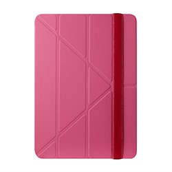 Оригинальный чехол-книжка Ozaki O!Coat Slim-Y 360°  для iPad 9.7" (2017/2018)/ iPad Air  Розовый (OC110PK) - фото 13636