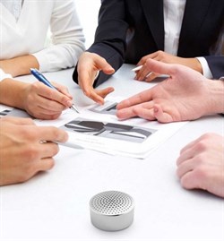 Портативная Bluetooth колонка Xiaomi Mi Portable Round Box (FXR4038CN) - фото 14681