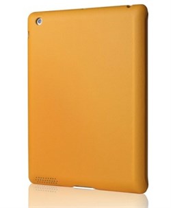Чехол-книжка Jisoncase Executive Кожа для Apple iPad 2/3/4 (Цвет: Оранжевый) - фото 15436