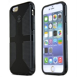 Чехол-накладка Speck CandyShell Grip для iPhone 6/6s (Чёрный/Серый) - фото 15440