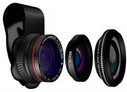 Объектив-линза Mixberry набор 5 в 1 (Цвет: Чёрный) - фото 15787