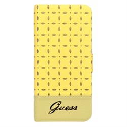 Чехол-книжка Guess для iPhone 6/6s Gianina Booktype Yellow (Цвет: Жёлтый) - фото 15861