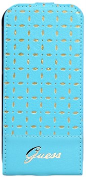 Чехол-книжка Guess для iPhone 6/6s plus Gianina Booktype Turquoise (Цвет: Голубой) - фото 15921