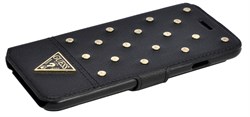 Чехол-книжка Guess для iPhone 6/6s plus Tessi Booktype Black (Цвет: Чёрный) - фото 15940
