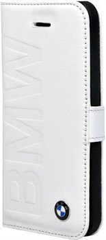 Чехол-книжка BMW для iPhone 5/5s Signature Booktype White (Цвет: Белый) - фото 16012