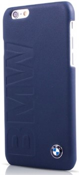 Чехол-накладка BMW для iPhone 6/6s plus Logo Signature Hard Navy (Цвет: Синий) - фото 16064