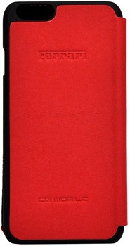 Чехол-книжка Ferrari для iPhone 6/6s Formula One Booktype Red (Цвет: Красный) - фото 16129