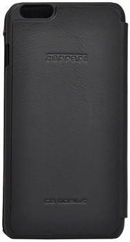Чехол-накладка Ferrari для iPhone 6/6s plus F12 Booktype Black (Цвет: Чёрный) - фото 16179