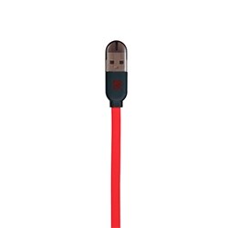 Кабель Remax USB - Lightning/MicroUSB Same Time 100 см. (Цвет: Красный) - фото 16182