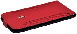 Чехол-флип Ferrari для iPhone 6/6s plus F12 Flip Red (Цвет: Красный) - фото 16446
