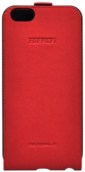 Чехол-флип Ferrari для iPhone 6/6s plus F12 Flip Red (Цвет: Красный) - фото 16447