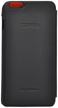Чехол-книжка Ferrari для iPhone 6/6s plus Montecarlo Booktype Black (Цвет: Чёрный) - фото 16495