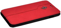 Чехол-книжка Ferrari для iPhone 6/6s plus Montecarlo Booktype Red (Цвет: Красный) - фото 16510