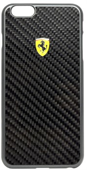 Чехол-накладка Ferrari для iPhone 6/6s plus Montecarlo Hard Black (Цвет: Чёрный) - фото 16535