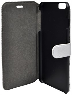 Чехол-книжка Karl Lagerfeld для iPhone 6/6s plus Kuilted Booktype Silver (Цвет: Серый) - фото 16575
