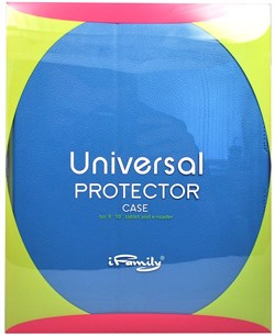 Чехол-книжка iFamily универсальный для 9-10" Universal Tab Case (Цвет: Голубой) - фото 16674
