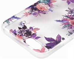 Чехол-накладка Guess для iPhone 6/6S BLOSSOM Hard TPU Transparent Flower (Дизайн: Цветы) - фото 17048