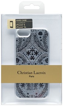 Чехол-накладка Lacroix для iPhone 5S/SE Paseo transparent Hard Silver (Цвет: Серый) - фото 17142
