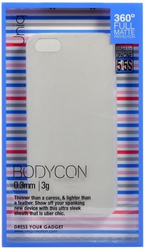 Чехол-накладка Uniq для iPhone SE/5S Bodycon Clear (Цвет: Прозрачный) - фото 17209