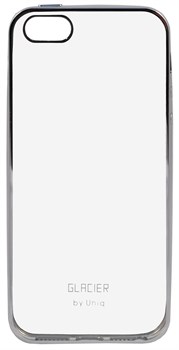 Чехол-накладка Uniq для iPhone SE/5S Glacier Frost Gunmetal (Цвет: Тёмно-серый) - фото 17228