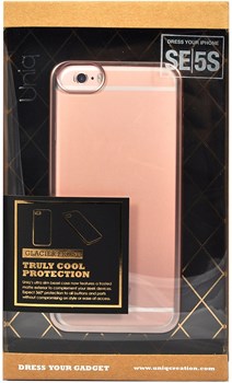 Чехол-накладка Uniq для iPhone SE/5S Glacier Frost Rose gold (Цвет: Розовое золото) - фото 17234
