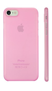 Чехол-накладка Ozaki O!coat 0.3 Jelly для iPhone 7/8 (Цвет: Розовый) - фото 17522