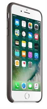 Оригинальный силиконовый чехол-накладка Apple для iPhone 7 Plus/8 Plus, цвет «тёмное какао»  (MMT12ZM/A) - фото 17858