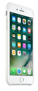 Оригинальный силиконовый чехол-накладка Apple для iPhone 7 Plus/8 Plus, цвет «белый цвет»  (MMQT2ZM/A) - фото 17872