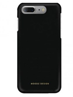 Чехол-накладка Moodz для iPhone 7 Plus/8 Plus  Soft leather Hard Notte, цвет «черный» (MZ655732) - фото 18010