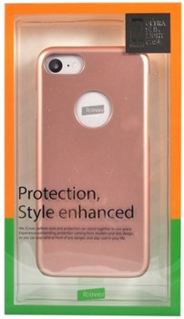 Чехол-накладка iCover iPhone 7/8 Glossy, цвет «розовое золото» (IP7-G-RGD) - фото 18194