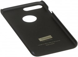 Чехол-накладка iCover iPhone 7 Plus/8 Plus  Rubber, цвет «черный» (IP7P-RF-BK) - фото 18278