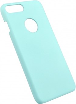 Чехол-накладка iCover iPhone 7 Plus/8 Plus  Rubber, цвет «голубой» (IP7P-RF-NV) - фото 18286
