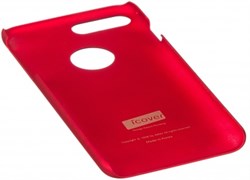 Чехол-накладка iCover iPhone 7 Plus/8 Plus  Rubber, цвет «красный» (IP7P-RF-RD) - фото 18311