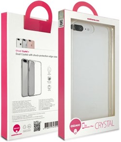 Чехол-накладка Ozaki O!coat Crystal+ для iPhone 7 Plus/8 Plus  «Цвет: прозрачный» (oc747tr) - фото 18377