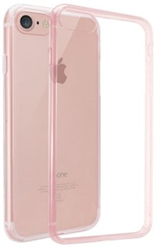 Чехол-накладка Ozaki O!coat Crystal+ для iPhone 7/8 «Цвет: Прозрачный-розовый» (OC739PK) - фото 18510