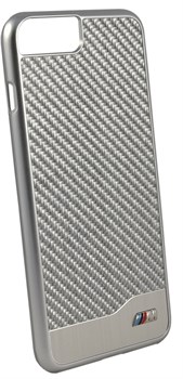 Чехол-накладка BMW для iPhone 7 Plus/8 Plus  M-Collection Aluminium&Carbon Hard, Цвет «Серебрянный » (BMHCP7LMDCS) - фото 18568