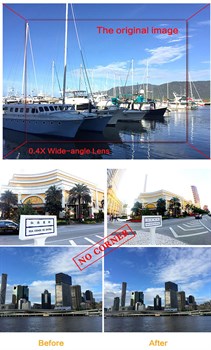 Объектив-линза Lieqi набор 3 в 1:  Fisheye, Макро ( macro ) объектив,широкоугольная линза для iPhone 6 Цвет: Чёрный (LQ-019) - фото 20333