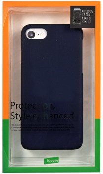 Чехол-накладка iCover для iPhone 7/8 Rubber Цвет: Синий (IP7R-RF-NV) - фото 20589