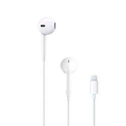 Оригинальные Наушники Apple EarPods Lightning с пультом д/у (MMTN2ZM/A) - фото 20630